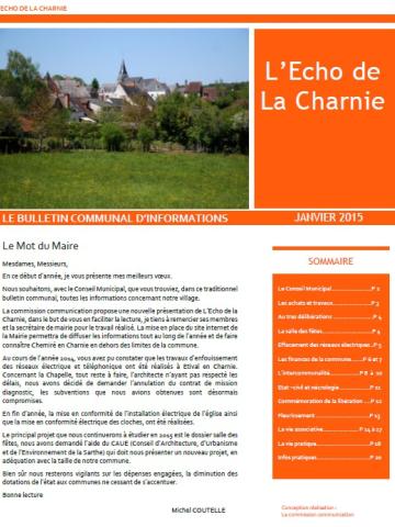 bulletin n°1 2015